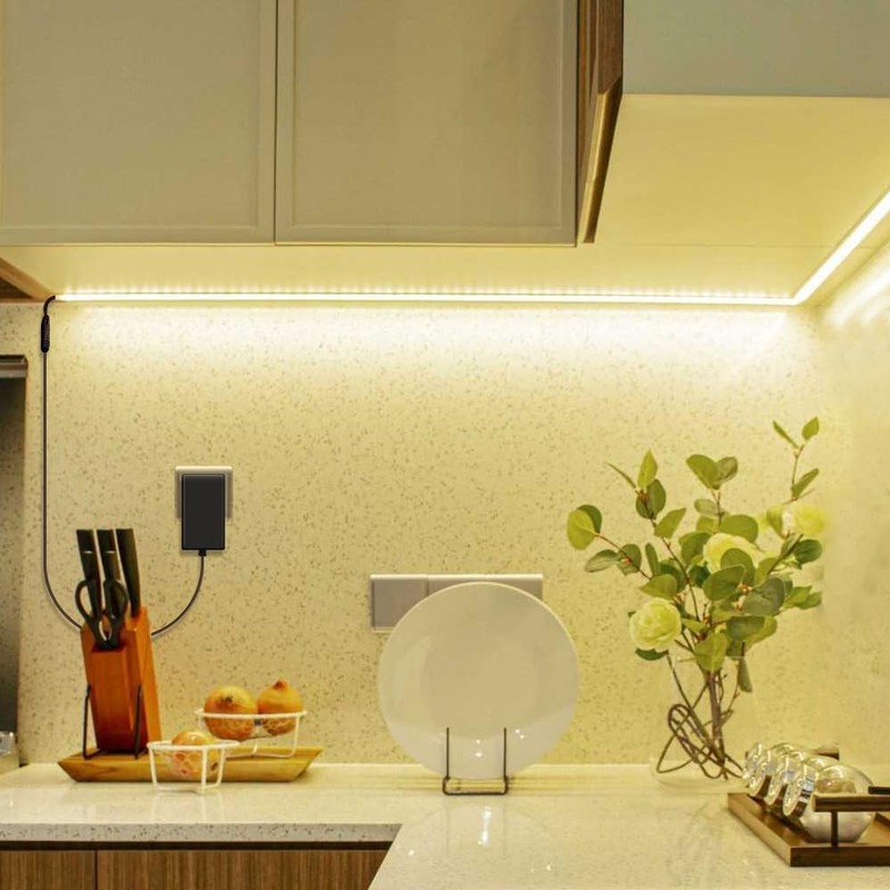 24V Power Supply, 1A 24W LED Lights Power Adapter, 100-240V