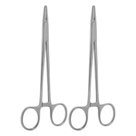 Crilewood Needle Holder 6" Locking Ratched Dental Veterinary Surgical Instruments Stainless Steel (2)