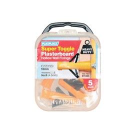 Plasplug STC310 Super Toggle Heavy-Duty Anchors (Pack of 10)