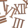 OSALADI Clock Numbers Roman Clock Numerals, 3D DIY Wall Clock