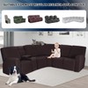 PureFit Recliner Console Cover for Reclining Couch Covers, Super Stretch