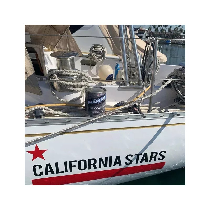 Marine Coat One, Clear Gelcoat Repair Kit For Boat -
