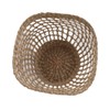 2PCS Woven Basket Handwoven Sea Grass Storage Basket for Flower