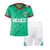 Cnins Pro-Style Mexico Soccer Uniform - Advanced Youth Kit (MX10-CN,14Y)