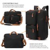CoolBELL Convertible Backpack Messenger Shoulder Bag Laptop Case Handbag Business