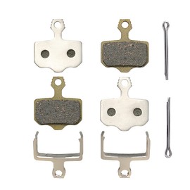 GERUIEN 2 Pairs Semi Metallic Bicycle Disc Brake Pads for Avid Elixir 1 3 5 7 9 R ER CR Mag Sram XO XX X7 X 9 XXWC DB1 DB3 DB5