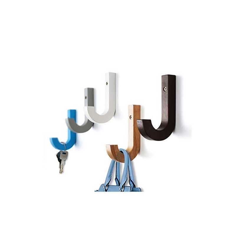 Chiyami Wooden Wall Hook, Wall Hook, Drilled Hole, Hanger, Scandinavian