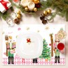 JarThenaAMCS 50 Pack Christmas Paper Place Mats Cartoon Nutcracker Placemats