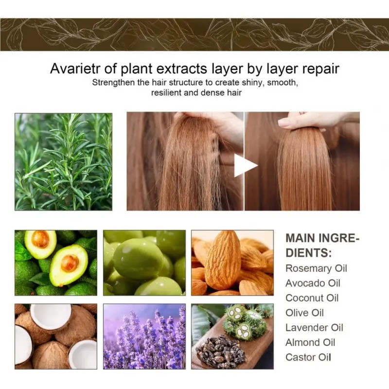 Aceite Reparador Para Cabello Dañado 120 Ml