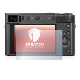 upscreen Scratch Shield Screen Protector compatible with Panasonic Lumix DC-TZ200 - HD-Clear, Anti-Fingerprint