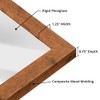wallsthatspeak 15x26 Light Walnut Rustic Pine Picture Frame for Puzzles
