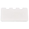 Acclaim Rectangular Pocket Bowls Scorer Scorecheck in White Opponents and
