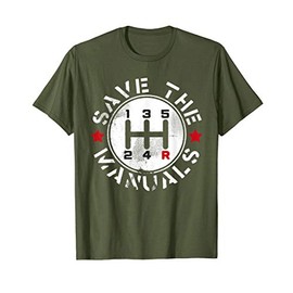 Three-pedal manual transmission. Save the manuals T-Shirt