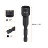 sourcing map Magnetic Nut Driver 3/8" x 1/4" Quick Change