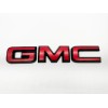 Auto Front Rear GMC Red Black Emblem Overlay 2019-2022 GMC