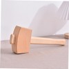 Operitacx Wooden Mallet Hammer for Woodworking and Leatherworking Durable Compact