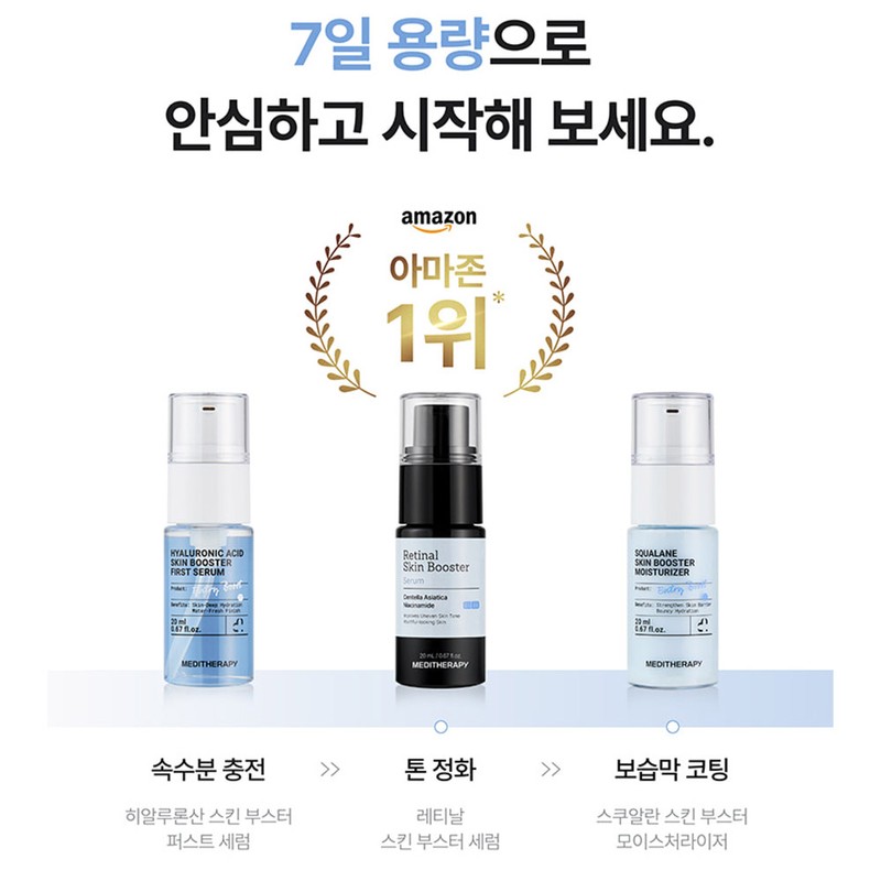 Meditherapy [7-Day Peeled Egg Kit] Hyaluronic Acid Serum 20ml +