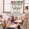 Outus 36 Pcs Races Writing Strategy Bulletin Board Poster Set