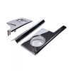 carpart2021 Chrome Silver Front Bumper Cover Lower Grille Trim Panel