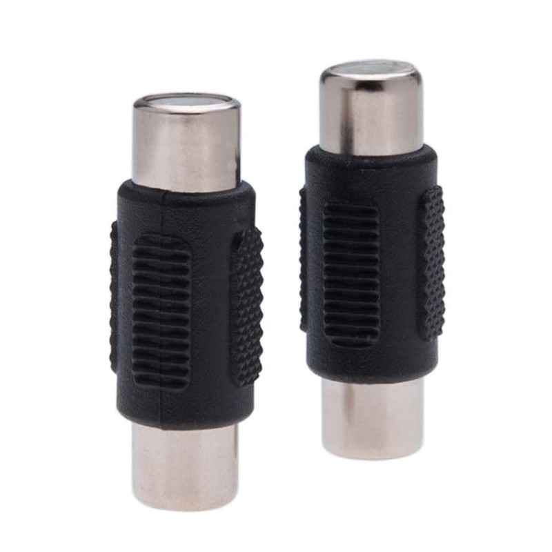 RCA Female to RCA Female Coupler, Pack of 2 -