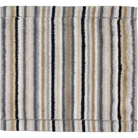 Cawö Home Life Style 7048 Hand Towel with 37 Soap Cloths 30 x 30 cm Stripes Pebble