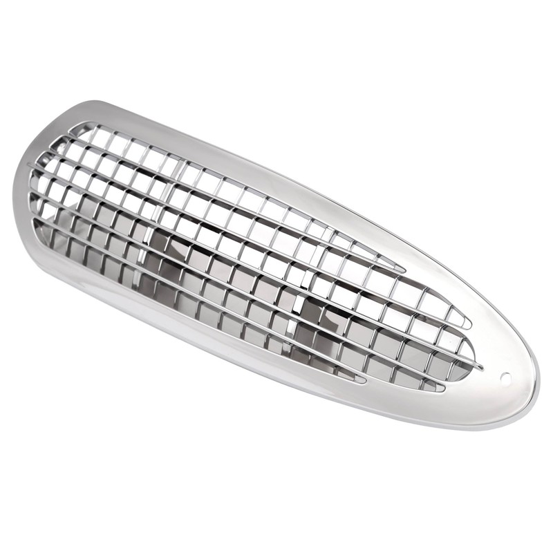 JMTAAT Chrome Hood Grille Air Intake Vent Cover Compatible with