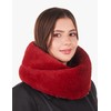 Futrzane Modern Snood - Faux Fur Infinity Scarf for Women