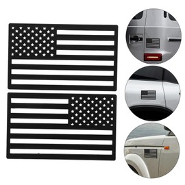CHILDWEET American Flag Car Sticker Truck Window Decal Small Weatherproof Material Easy to Install