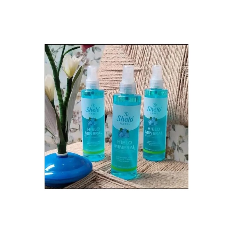Kit Hielo Mineral Y Crema Vrc Shelo Nabel, Original +regalo