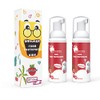 Kids Strawberry Foam Toothpaste - Fluoride Free Natural Formula