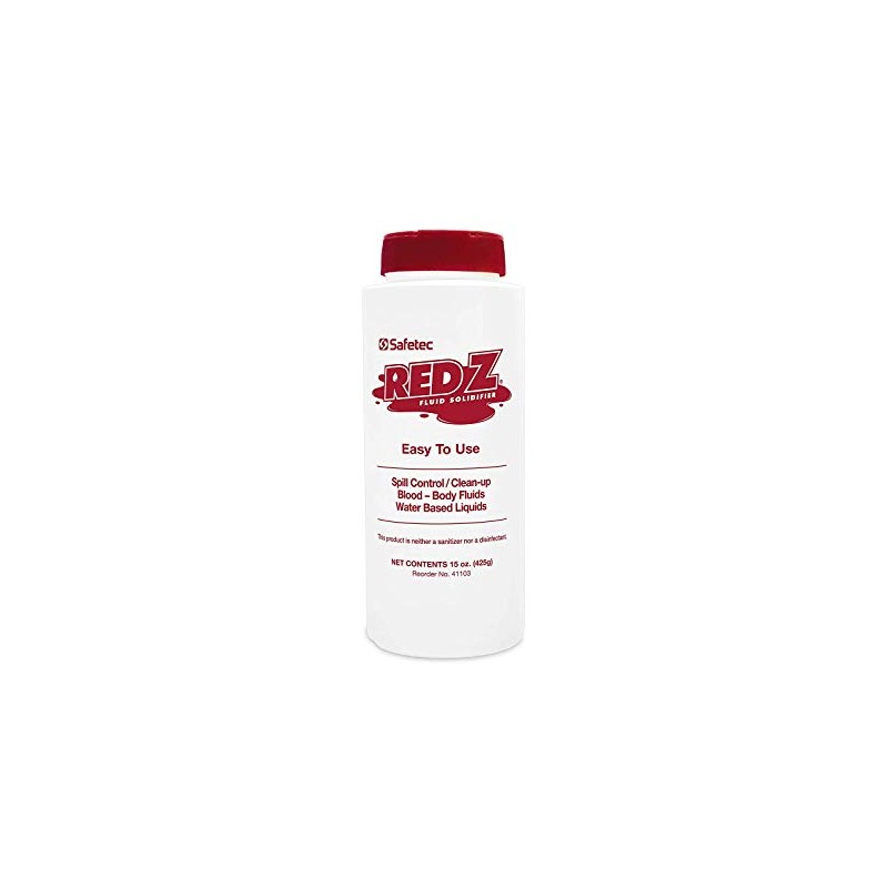 Safetec 262031 Red Z Fluid Control Solidifier, 15 oz