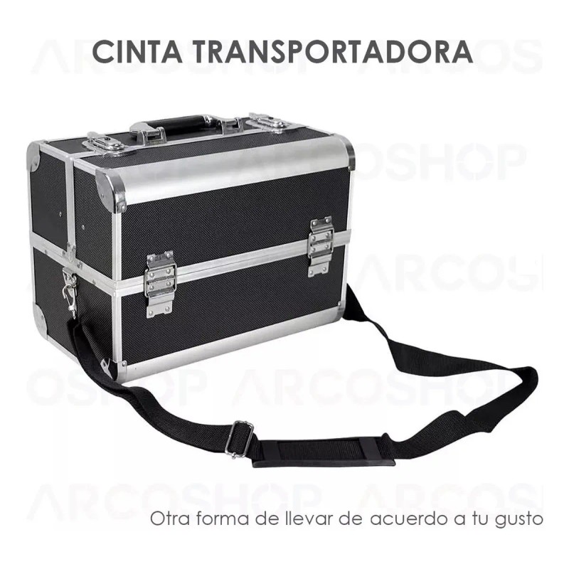 Neceser sin género Arcoshop Neceser Basic plateado