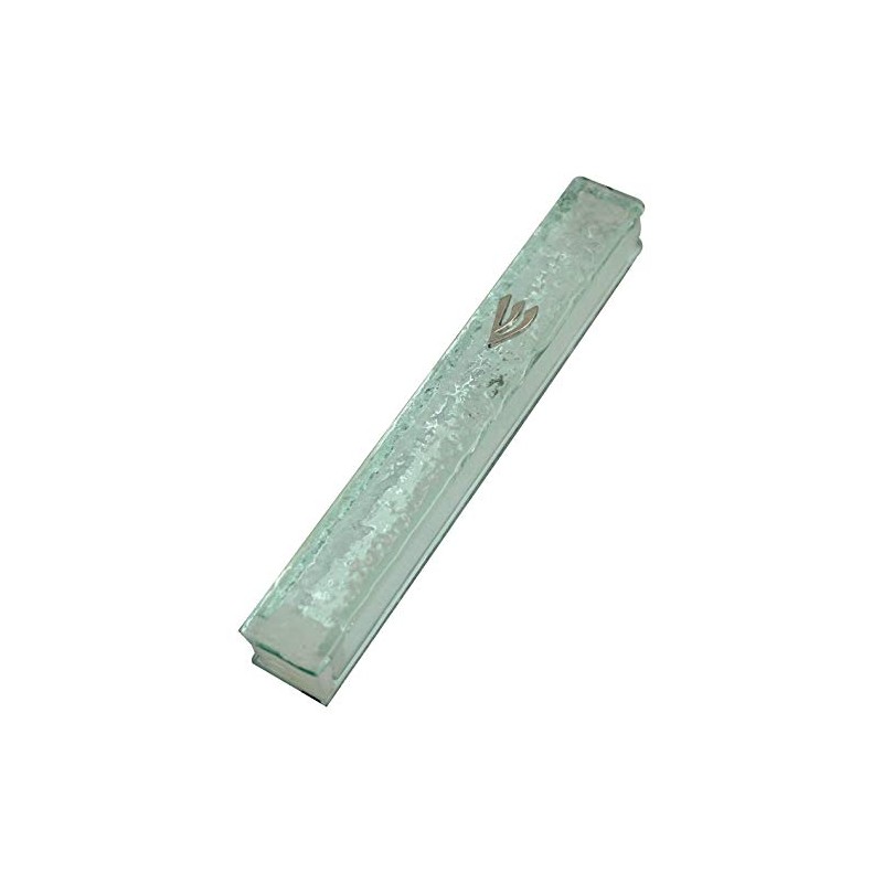 Glass Mezuzah Case for Door - Perfect for Outdoor Placement