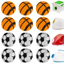 NICERINC PET X-Small Dog Tennis Balls Dog Toys Ball 1.5" Pack of 12, Fit Ball Launchers