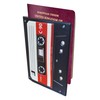 Komonee Retro Cassette Tape Travel Passport Cover Holder