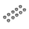 10PCS Black Coating Carbide Inserts Round CNC Turning Milling Inserts