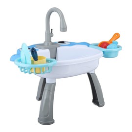 Vbestlife Juguete de Pesca para bebé, Juego de Mesa de Agua para Atrapar Peces, Juguetes de Pesca para Piscina para Niños, Estanque de Pesca Eléctrico para Niños, Borde Suave, Funciona con