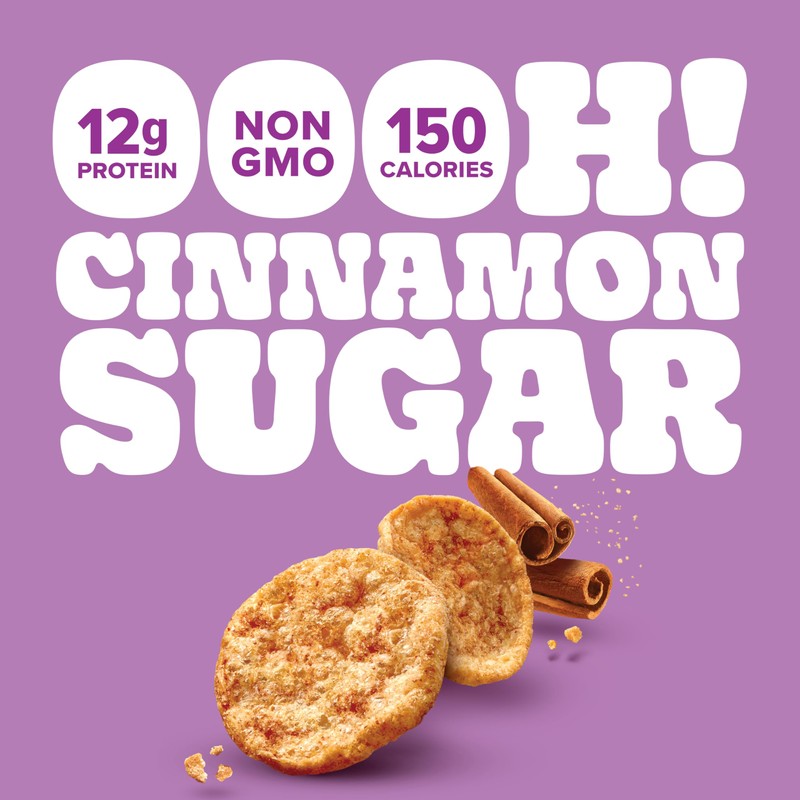 Pure Protein Cinnamon Sugar Popped Crisps - 12g Plant Based