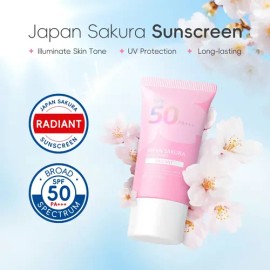 Set Cuidado Facial Laikou Sakura 4pcs Con Protector Solar                                                                                             