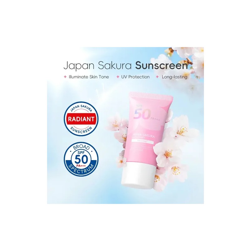 Set Cuidado Facial Laikou Sakura 4pcs Con Protector Solar