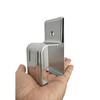 YOVXKAN Heavy Duty Box Rail Hanger Bracket with Bolts, Barn
