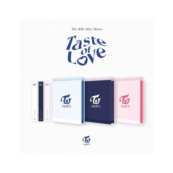 Kakao M TWICE - Taste of Love Album+Set di foto extra (Gusto ver.)