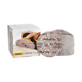 Mirka Ultimax Ligno Ø 125mm sanding discs Hook & Loop Multifit/grit 80/100 pieces/multi-perforation/for sanding wooden surfaces