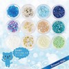 Princess-style Marine Parts, Star Sand, Nail Resin, Sea Material, Set