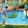 Chriiena Floating Golf Green for Pool, No Drifting Golf Chipping