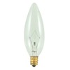 Bulbrite 40CTC/32/3 40W B10 CLEAR E12 130V [Pack of 6]