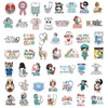 50 Pcs Nurse Stickers,Nurse Gifts,Vinyl Nursing Stickers Decals，Suitable for Laptops