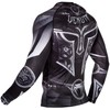 Venum Herren Gladiator 3.0 Lange Ärmel-Rashguard, Schwarz/Weiß, XL