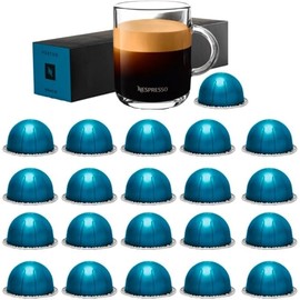 Nespresso Capsules VertuoLine, Odacio, Dark Roast Coffee, 30 Count Coffee Pods