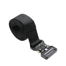 AIBEARTY Men's Tactical Nylon Belt Heavy Duty Webbing Belt Adjustable Military Style Quick Release Belts